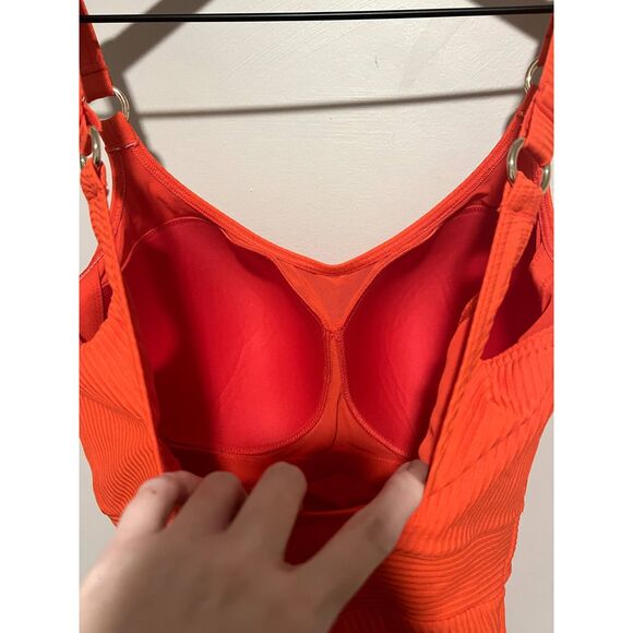 PrimaDonna Swim Sahara Padded One Piece Wireless Swimsuit in Red Pepper - Picture 5 of 15